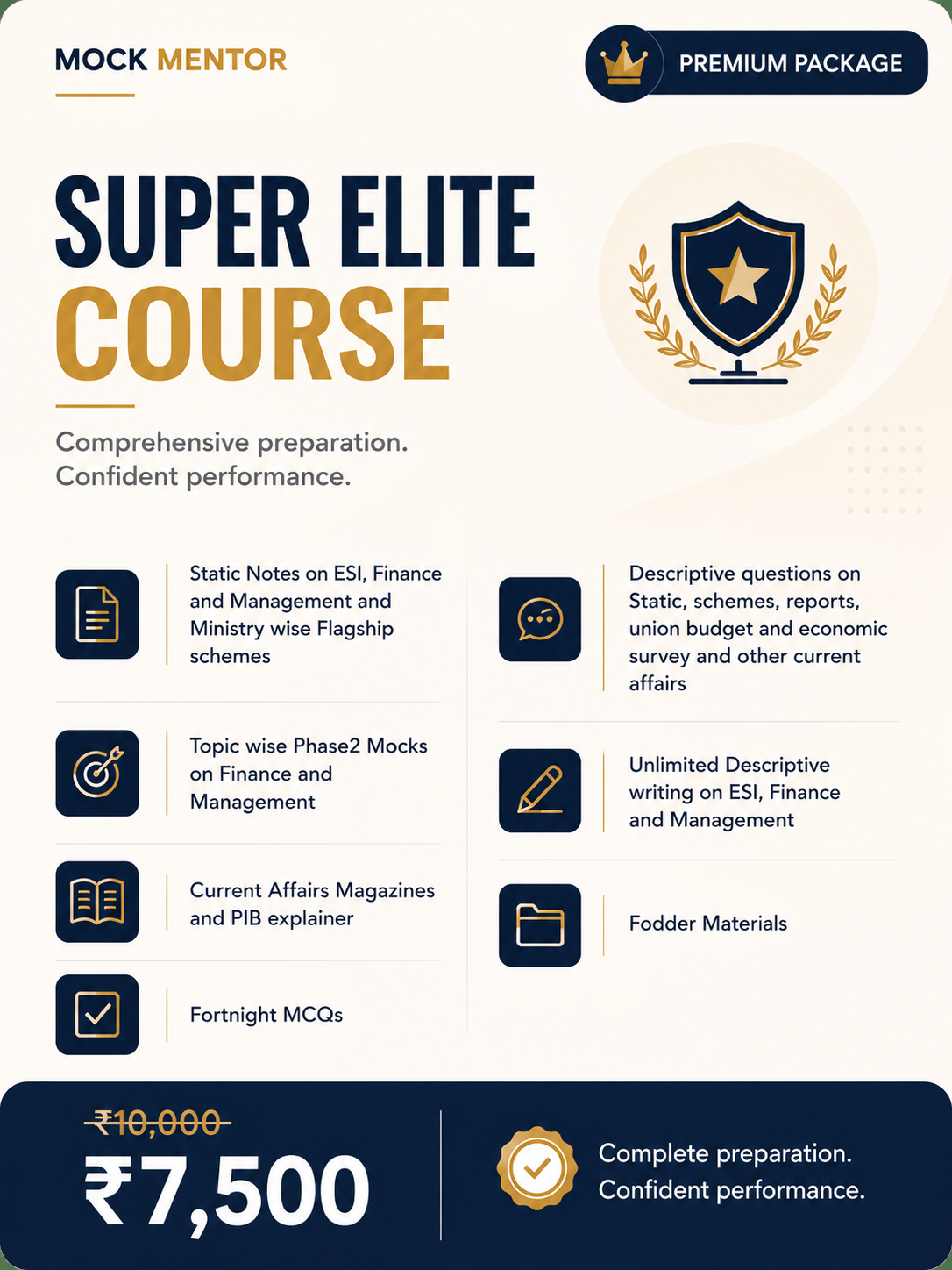 MockMentor - Premier RBI Grade B & SEBI Grade A Exam Preparation